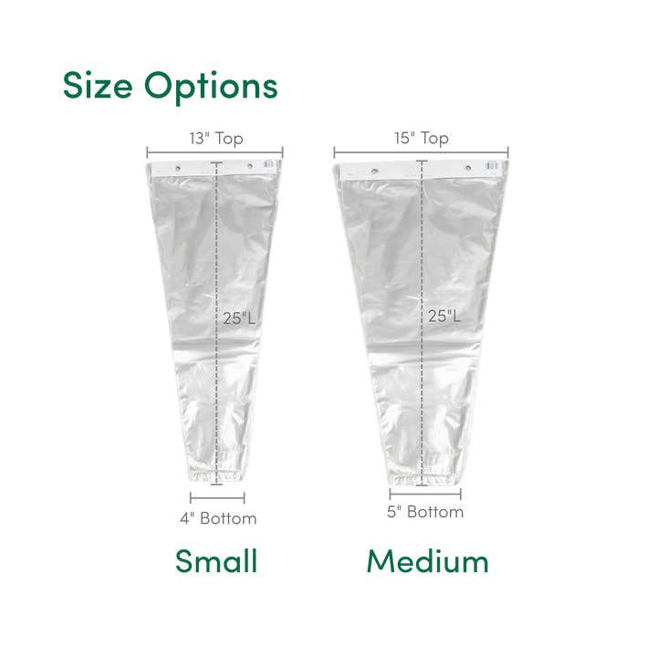 Jacobson - Wholesale Cellophane Bag - 1.2Mil Bottom Sealed Floral Sleeves - Pack of 100