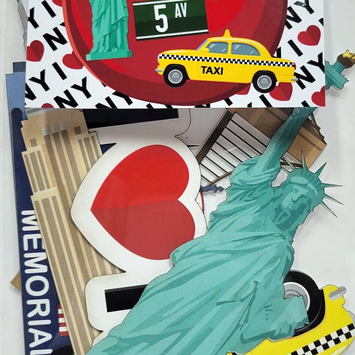SSC Wholesale - Wholesale Scrapbook - New York 12x12 Scrapbook Kit - 3 Kits
