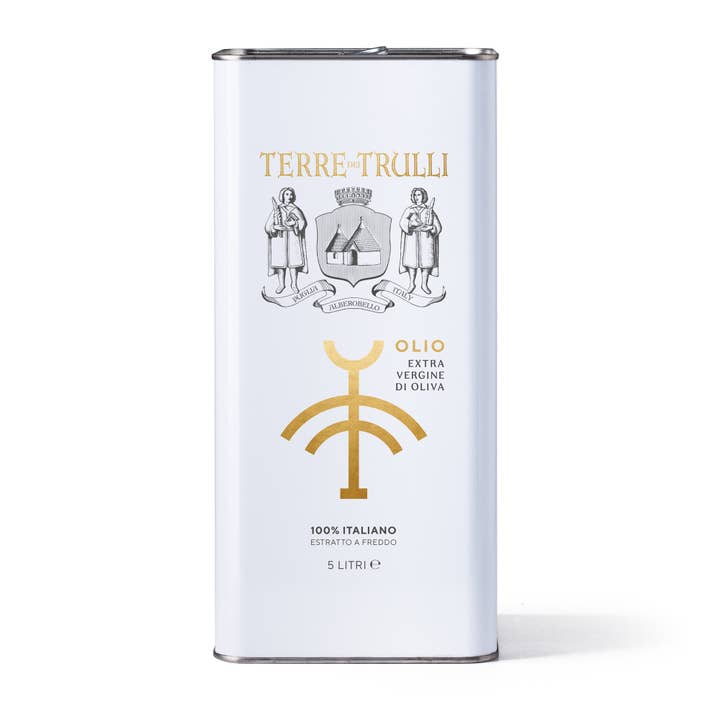 Aceite de oliva extra virgen italiano 5 L - Cruz árbol para venta al por mayor de Terre dei Trulli