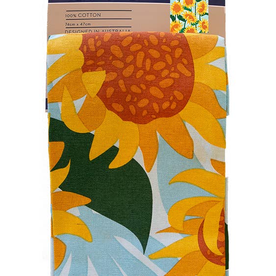 Allgifts Australia - Wholesale Tea Towel - Tea Towel - Sunflowers3