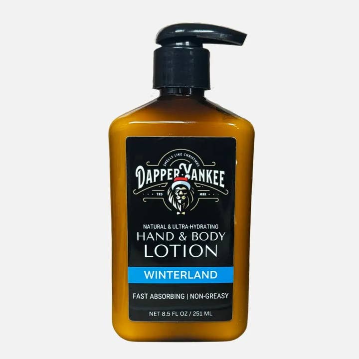 Winterland Hand & Body Lotion for wholesale by Dapper Yankee