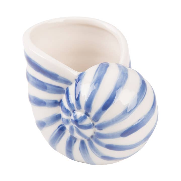 Stripe Shell Vase for wholesale by Beachcombers