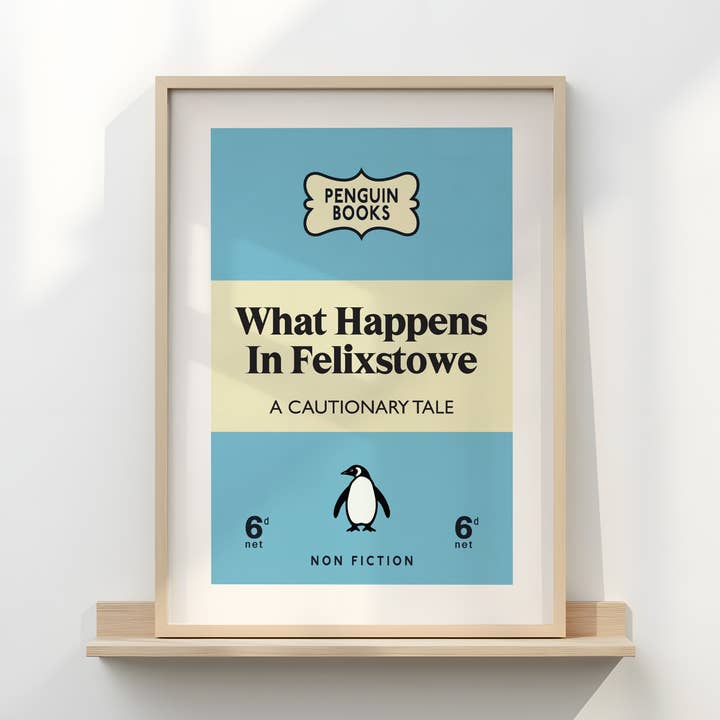 What Happens In - A4 Print | Customised Book Cover Art for wholesale by Timmy Loves