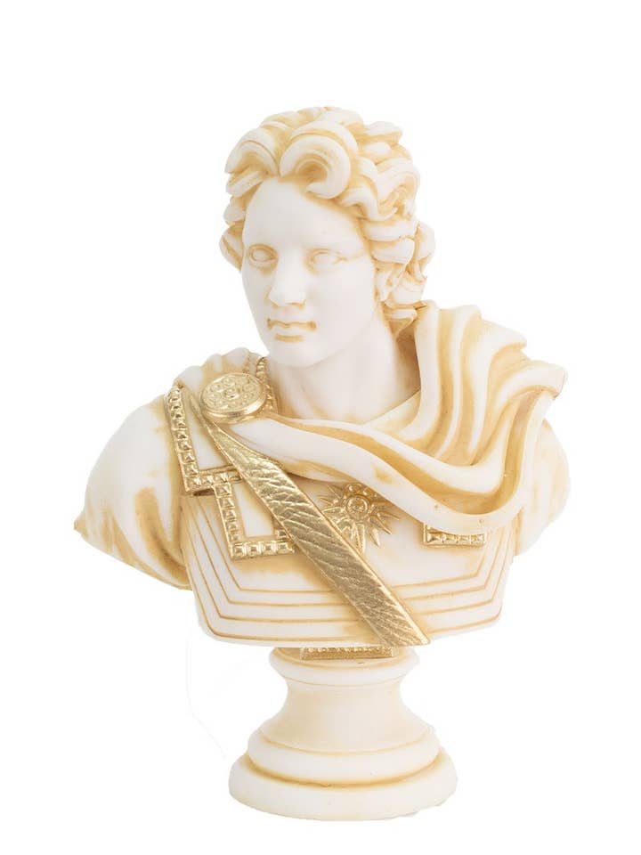 Alexander den store byst 14 cm för wholesale av Art Culture Deco