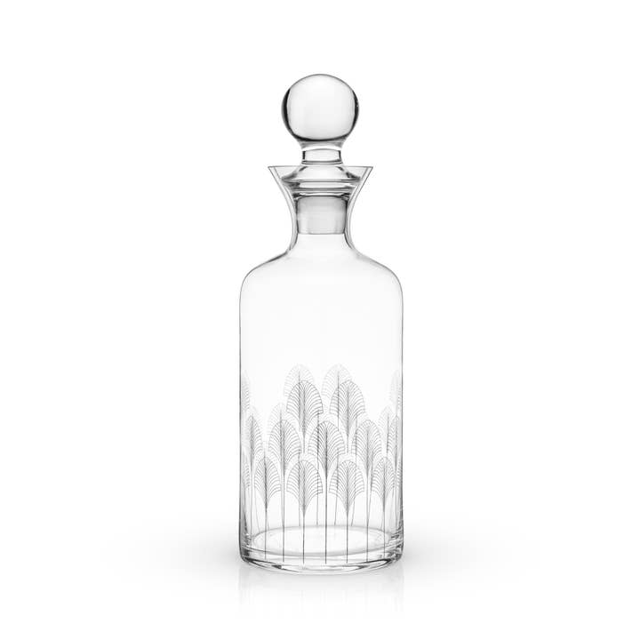 Viski - Wholesale Decanter - Art Deco Crystal Liquor Decanter