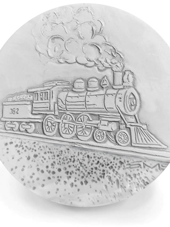 Train Coasters set of 4 for wholesale by McCarter Coasters