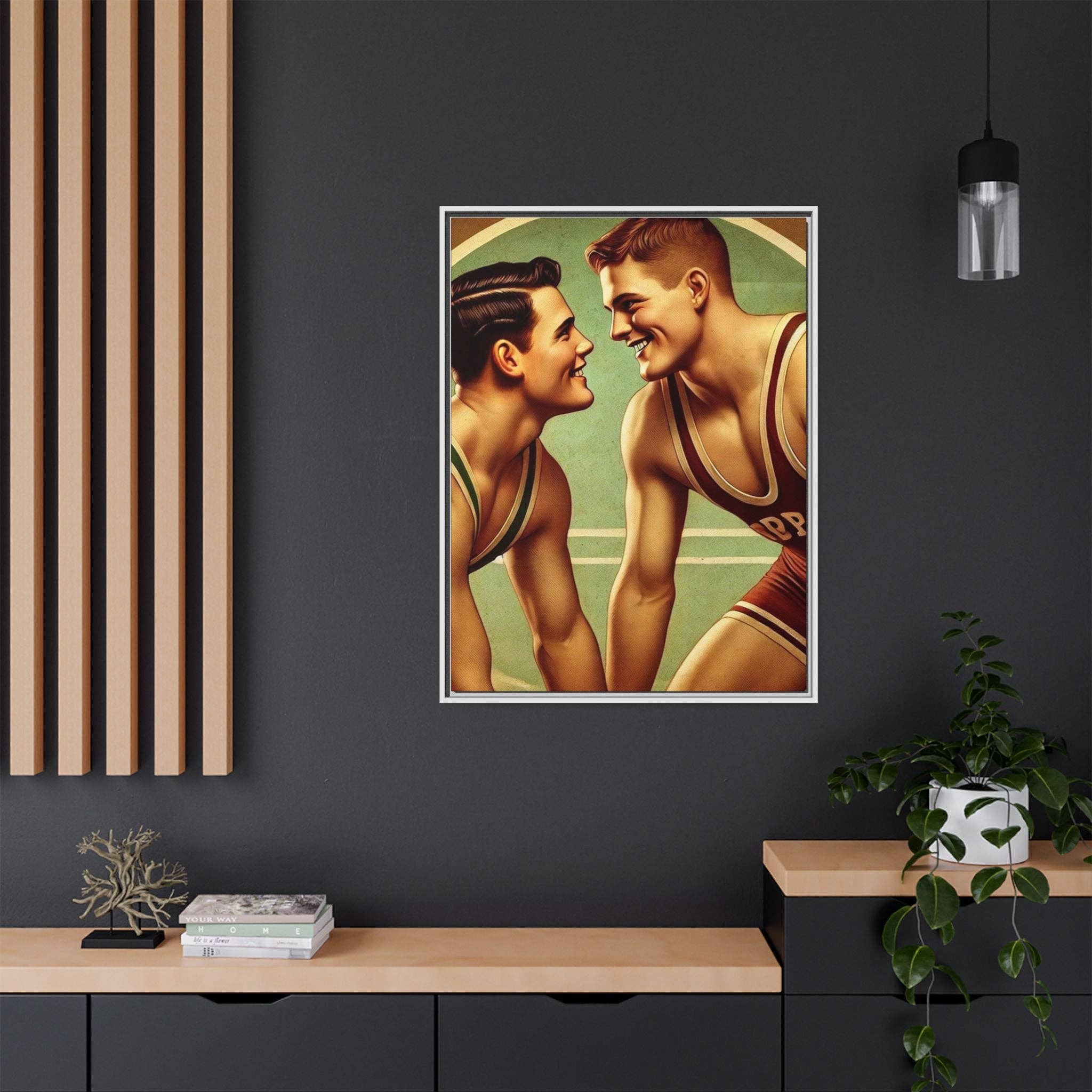 Walt & Pete - Wholesale Art Print - Missing Art Studies - Grant 03147