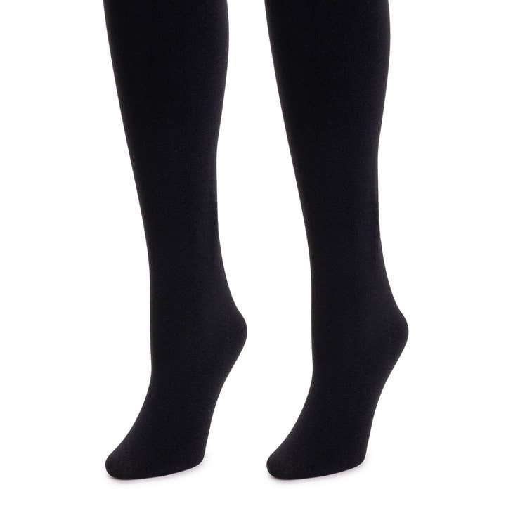 MUK LUKS Women's Fleece Lined 2-Pair Pack Tights for wholesale by Muk Luks
