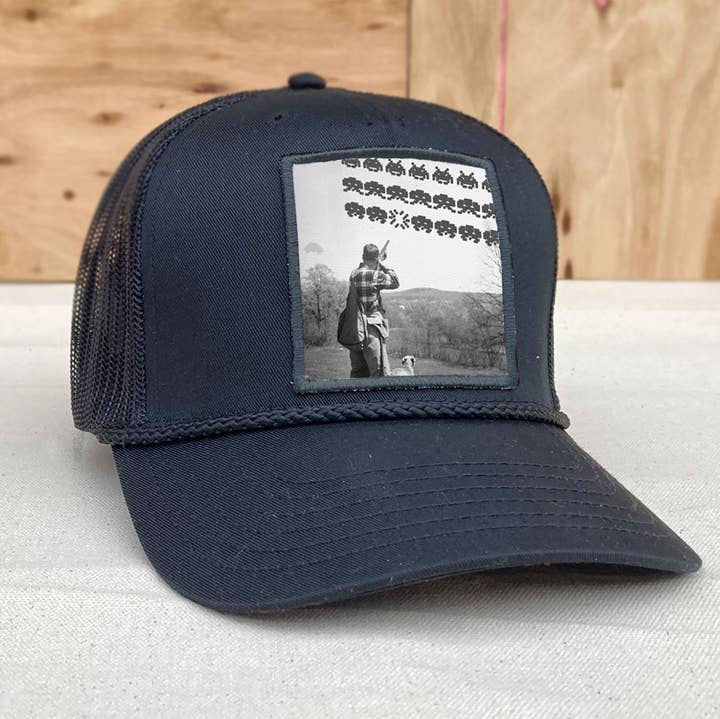 backerton - Wholesale Trucker Hat - Unisex - Space Invaders  -  Stanley Trucker Hat0