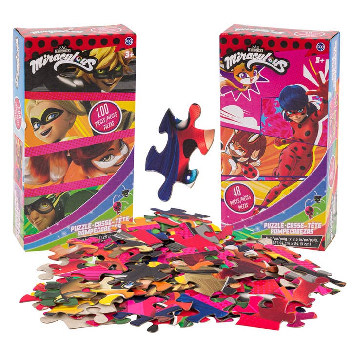 Miraculeuze Puzzel - 48 Stukken & 100 Stukken - Assorti voor wholesale door Deluxe Import Trading
