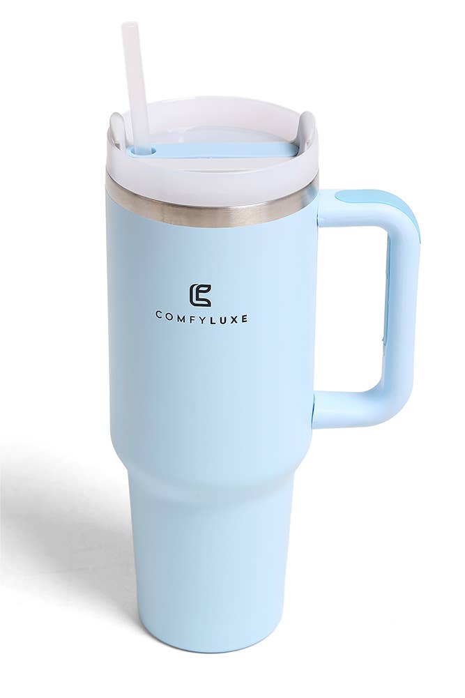 Hana - Venta al por mayor Vaso termo - Vaso con mango de 40 oz de color liso1