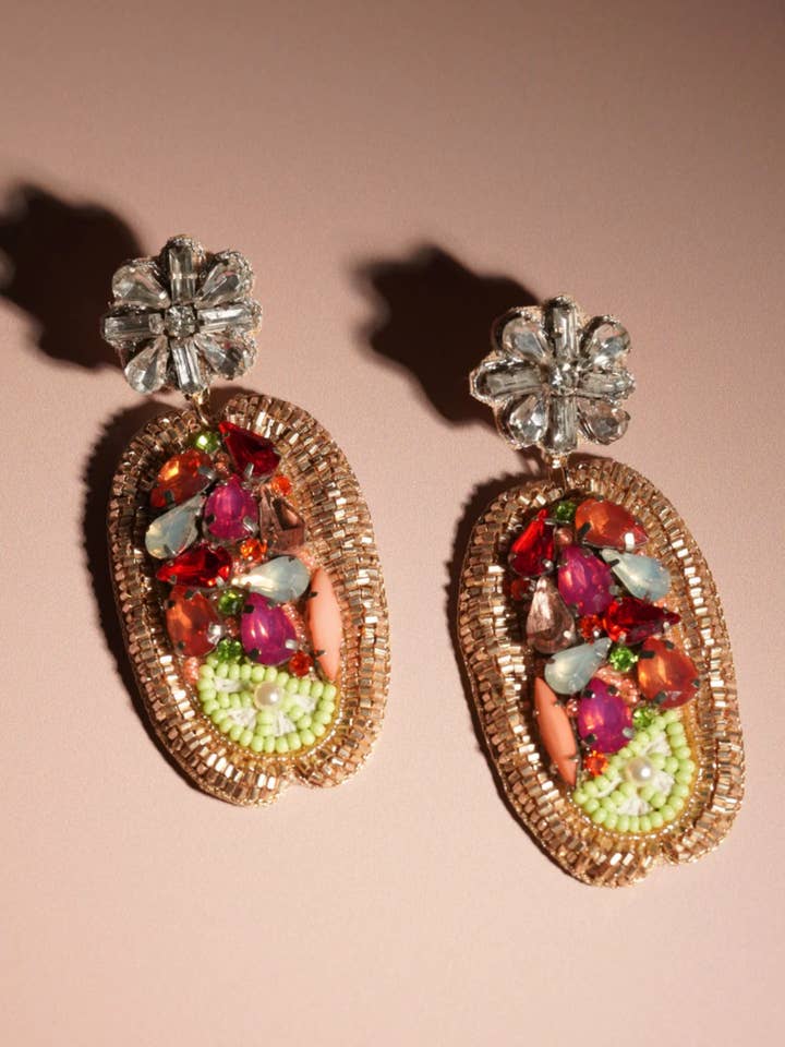 Lobster Roll Earrings for wholesale by Dos Femmes