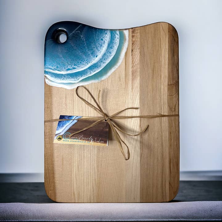 Canadian Maple Ocean Board Medium (Charcuterie, Ostbräda) för wholesale av Ocean Boards By Eveline
