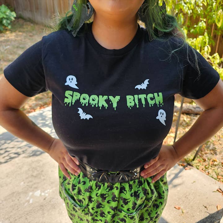 Sparkling Punk - Wholesale T-Shirt (Graphic) - Women's - Spooky Bitches Club T-Shirt