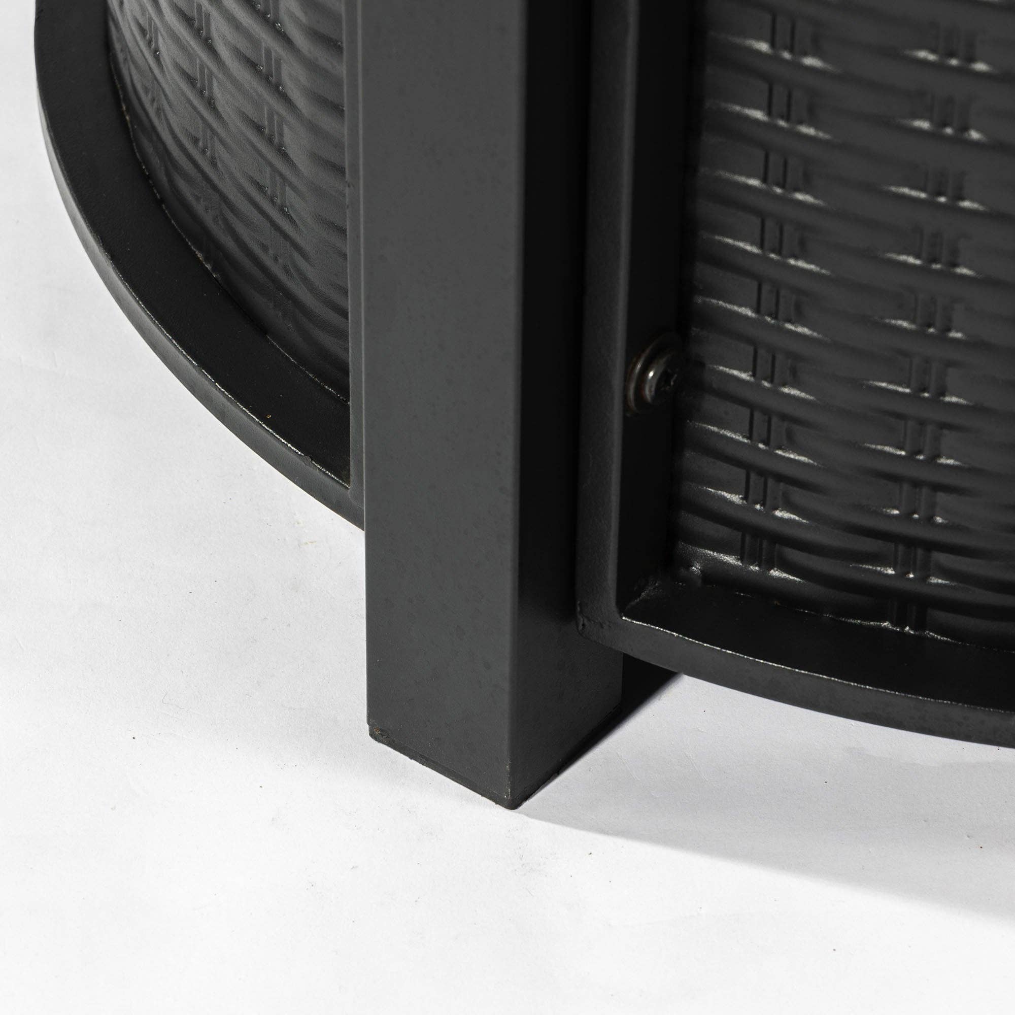 Orange County Decor - Wholesale Fire Pit - 30Inch Round Fire Pit Table Propane Fire Table With Lava Rocks Black Steel1