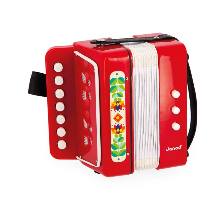 Janod - Wholesale Musical Toy - Kids & Baby - Gioia accordion | Musical toys | 3 years and up1