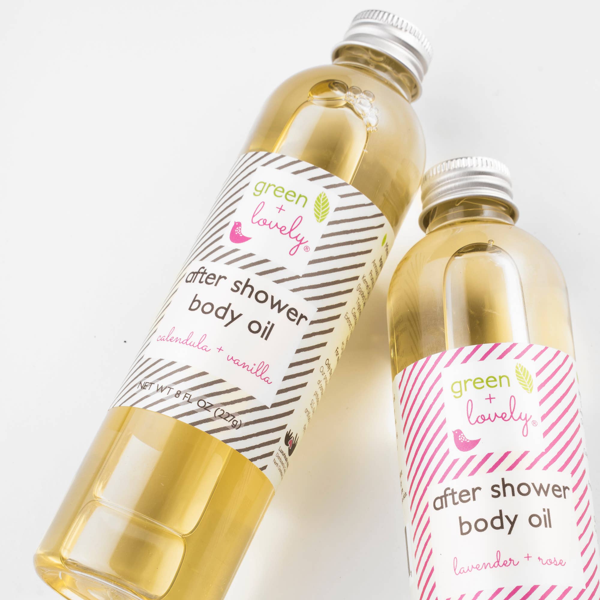 green + lovely - Wholesale Bath/Body Oil - Calendula Vanilla After Shower Body Oil - Mineral Oil Free1