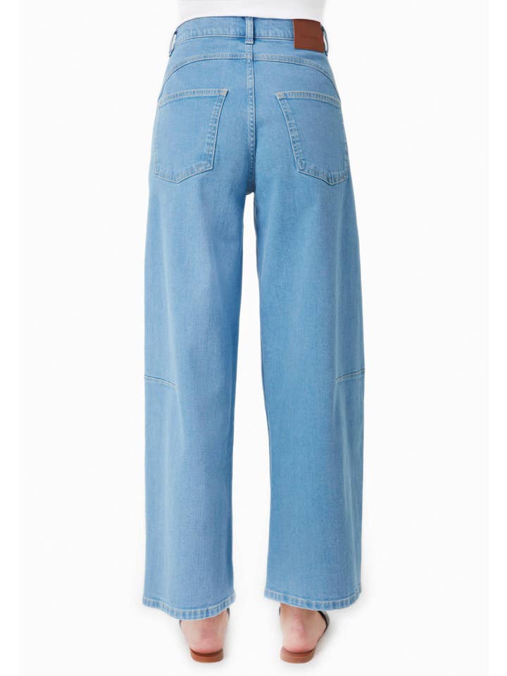 ORGANICATION - Wholesale Jeans - Women's - Jeans mit Weitem Bein aus Bio-Baumwolle3