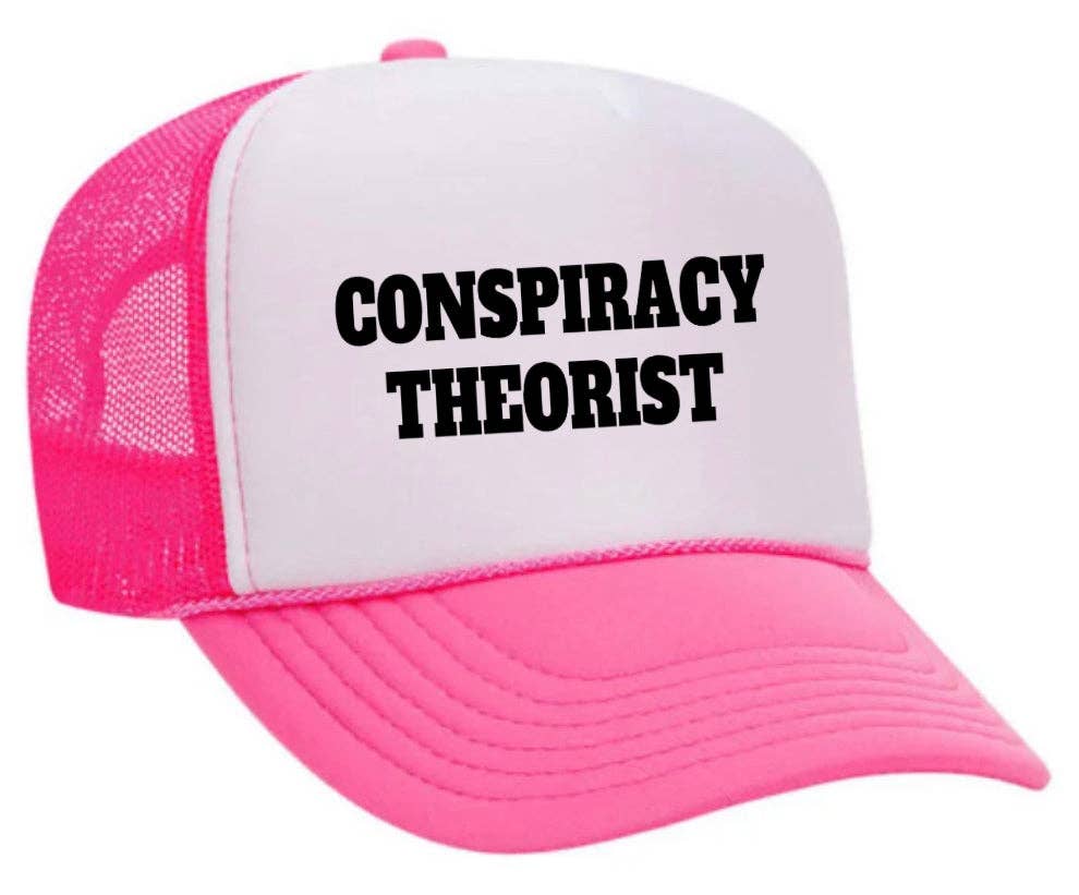 Inappropriate Trucker Hats - Wholesale Trucker Hat - Women's - Conspiracy Theorist Trucker Hat4
