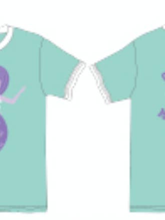 Doodle Pants – Engroshandel T-shirt - Børn – Havfrue Sequin Toddler og børn T-shirt8