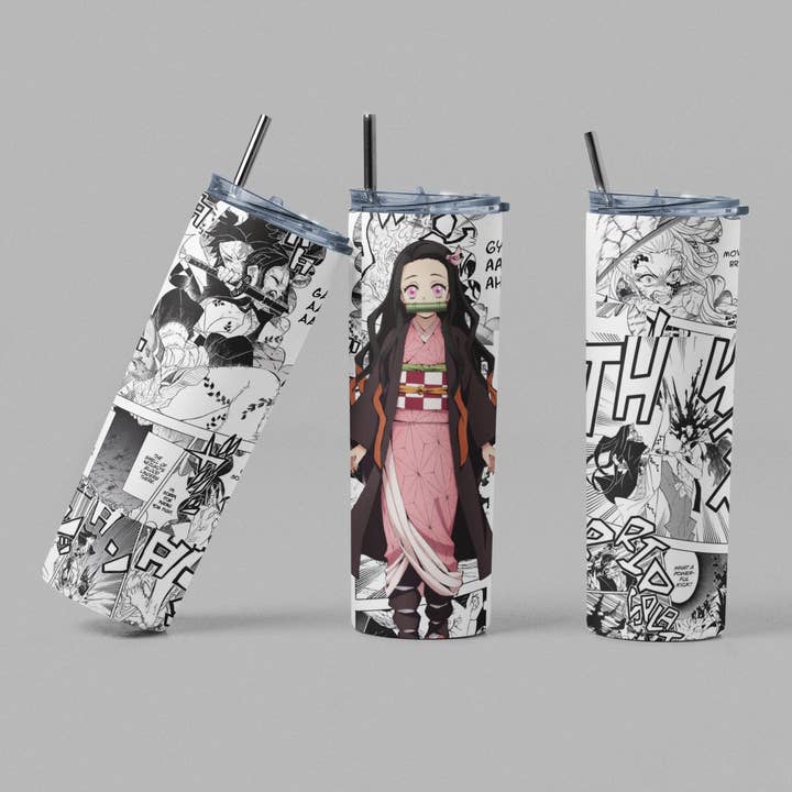 The Geek Boutique - Wholesale Insulated Mug/Tumbler - Nezuko Anime Inspired Manga Tumbler