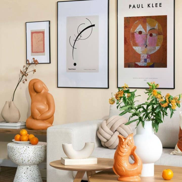 Gluggle Jug / The Gluggle Jug Factory - Wholesale Jug - Orange Original Gluggle Jug Pitcher Vase4