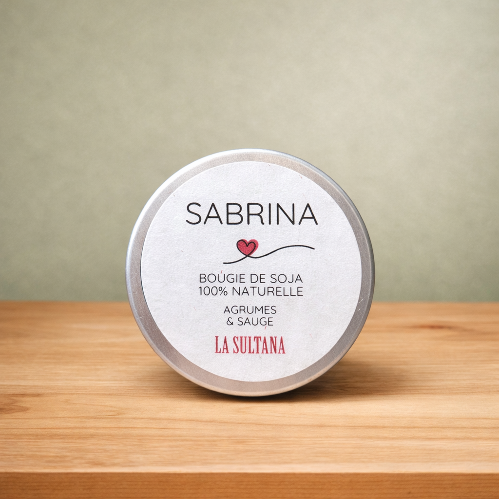 La Sultana - Wholesale Jar/Filled Candle - SABRINA citrus & sage0