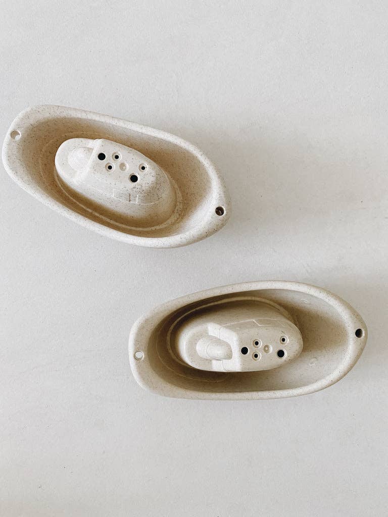 Lion + Lamb the Label - Wholesale Bath Toy - Baby - Wheat Straw Boat Set2