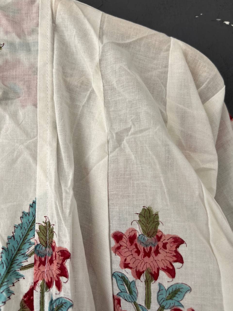 Bhawana Handicrafts - Wholesale Dress - Women's - Floral Print Beach Wear Women Cotton Long Maxi Picnic Dress 2