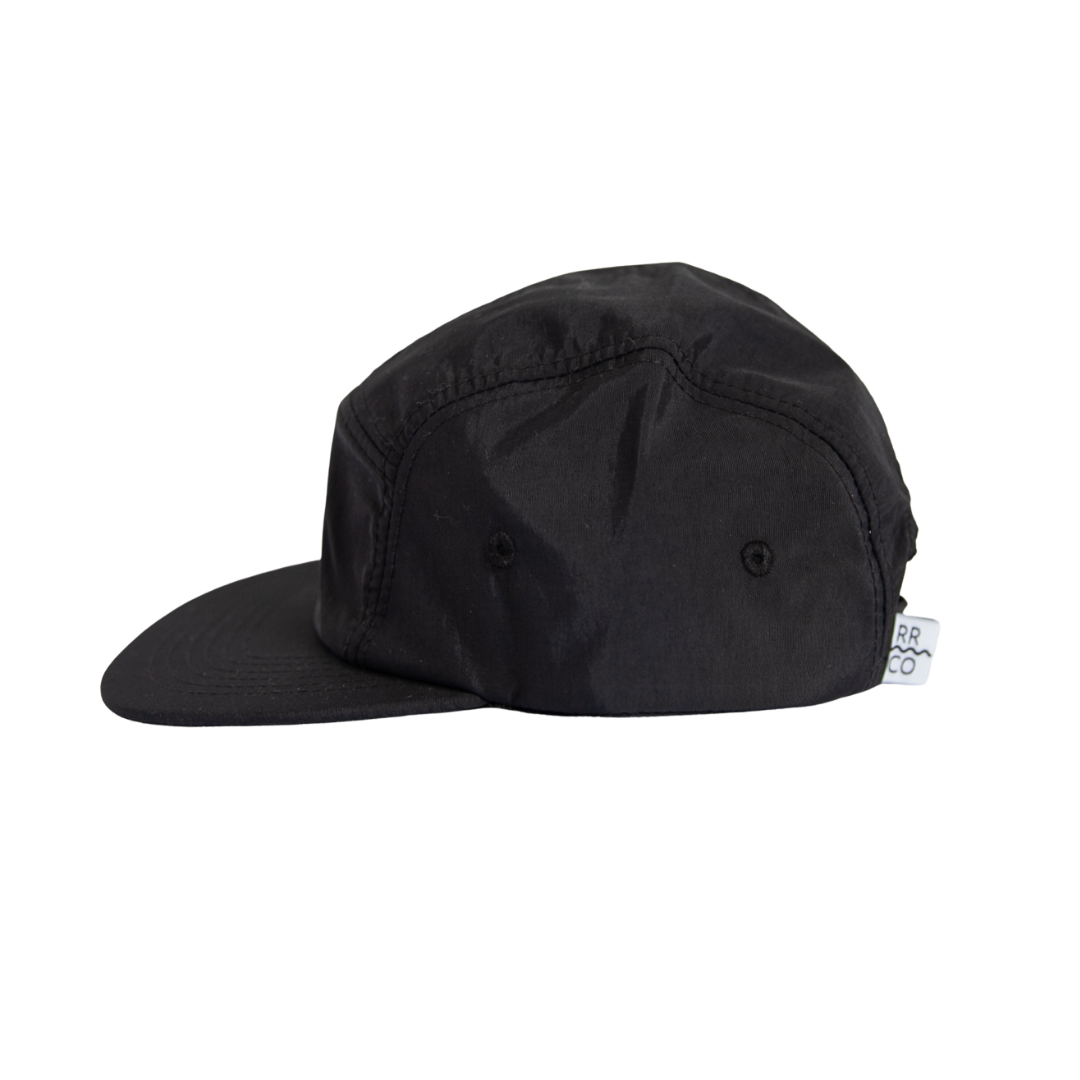 RAD RIVER CO. - Wholesale Baseball Cap - Kids - Waterproof Five-Panel Hat in Coal1