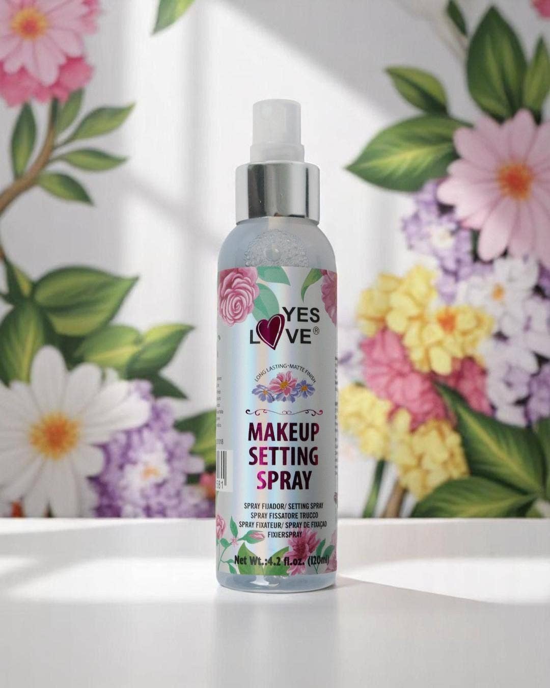 Yes Love Cosmetics - Wholesale Makeup Setting Spray/Powder - MAKEUP SETTING SPRAY ROSES2