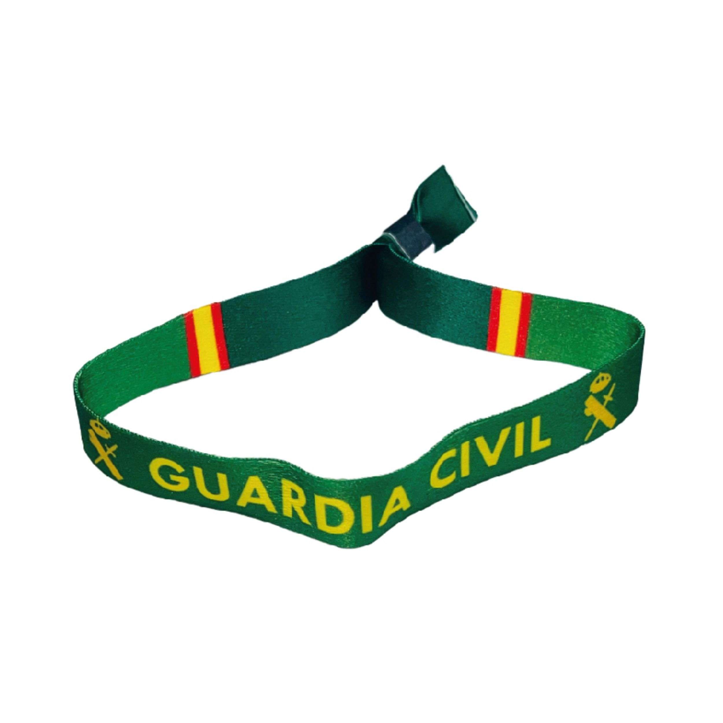 Astur Pins - Venta al por mayor Pulseras tejidas/trenzadas - Pulsera – Guardia Civil – España - P13130