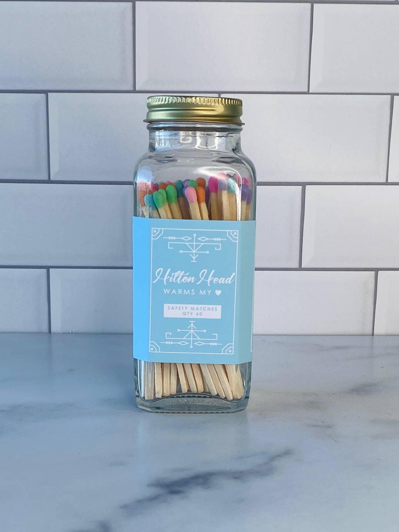 Rambling Caravan - Wholesale Matches - Hilton Head Safety Matches - Hilton Head Warms My Heart3