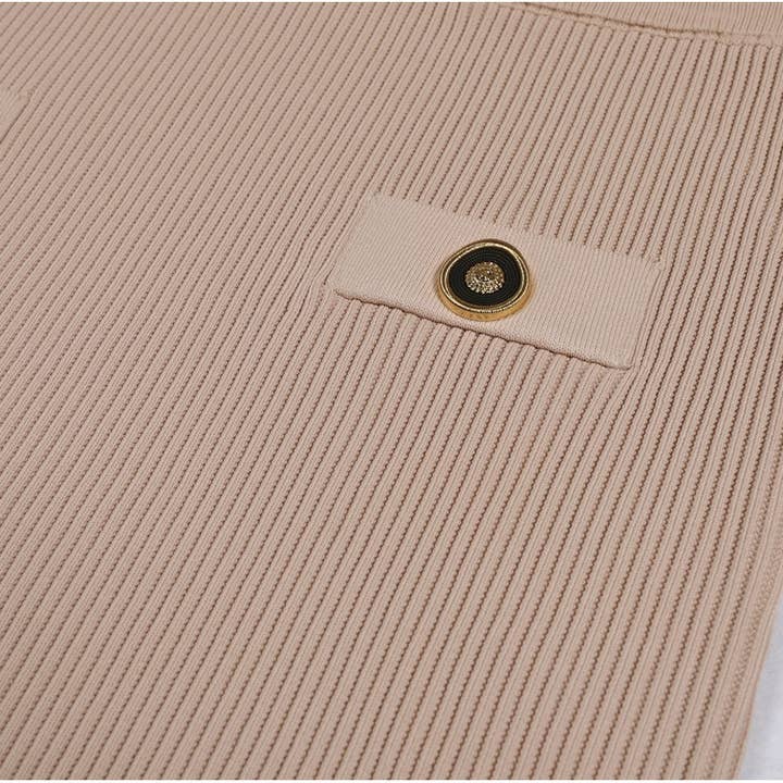 Productseeker - Wholesale Top & Skirt Set - Women's - SET218Y Spring Autumn Knit Cardigan Sweater with Skirt Set10