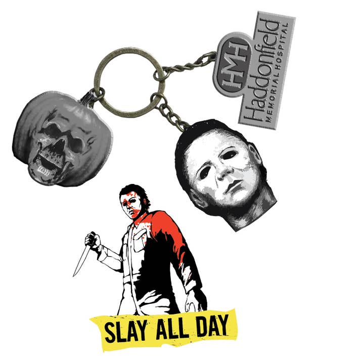 Halloween 2 - CHS Keychain and Pin Set for wholesale by Factory Entertainment