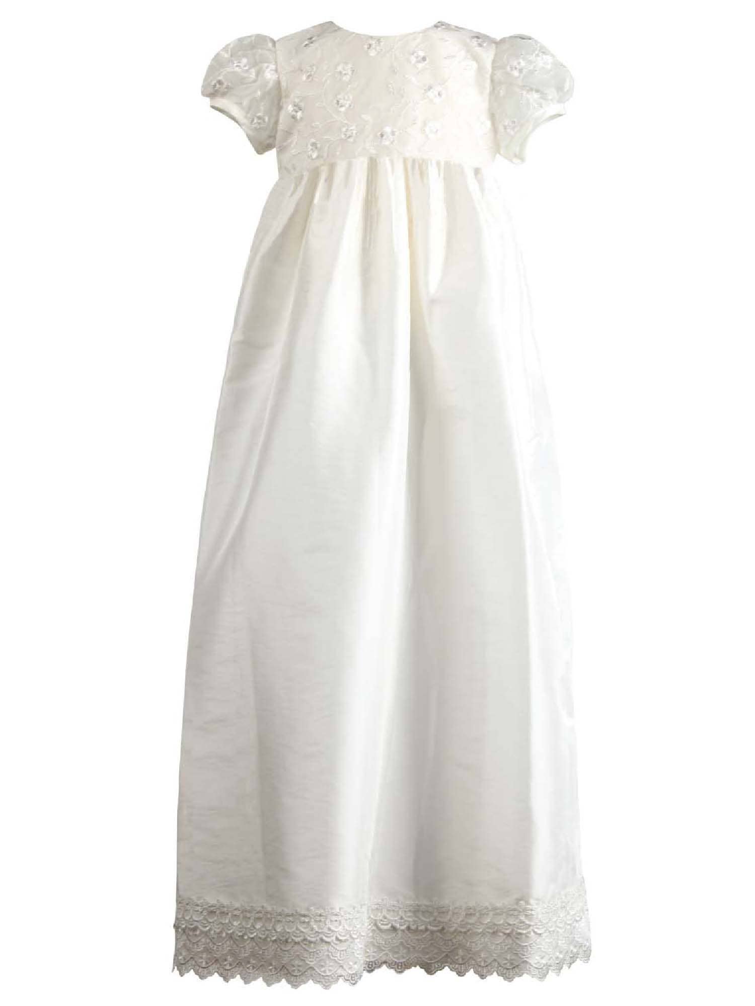 The Heritage Collections – wholesale Clothing set – Baby – Traditional Lace Bodice Christening Robe & Matching Bonnet3