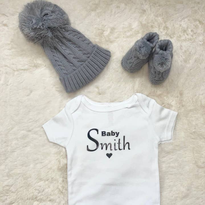 Personaliseret Baby Graviditet Annonceringssæt for engroshandel hos Lulabay