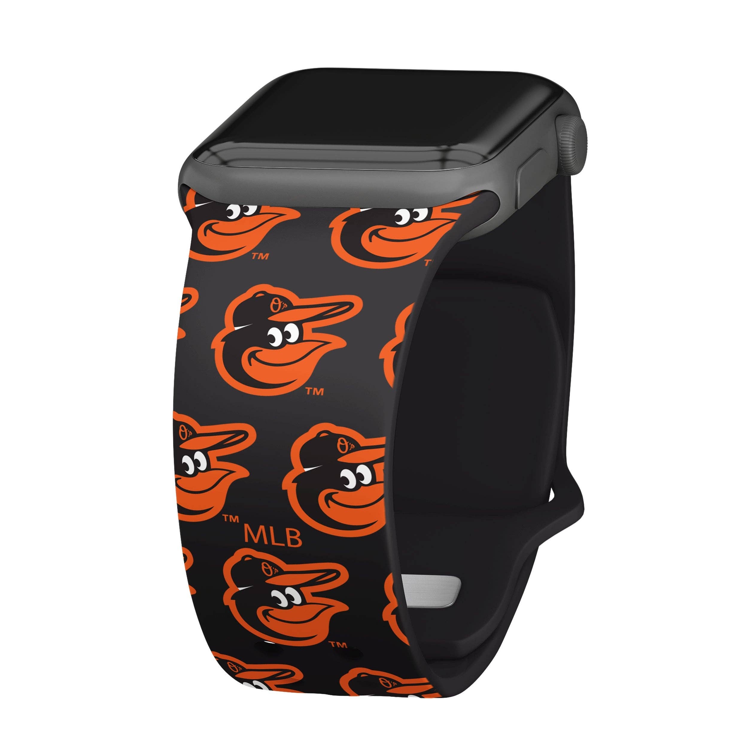 Game Time Bands - Vendita all'ingrosso Cinturino/fascia per orologio - Unisex - Cinturino Apple Watch HD Baltimore Orioles7