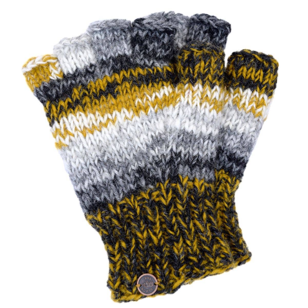 Black Yak Ltd – Engroshandel Handsker - Unisex – Fingerløse handsker i ren uld – Fair Trade15