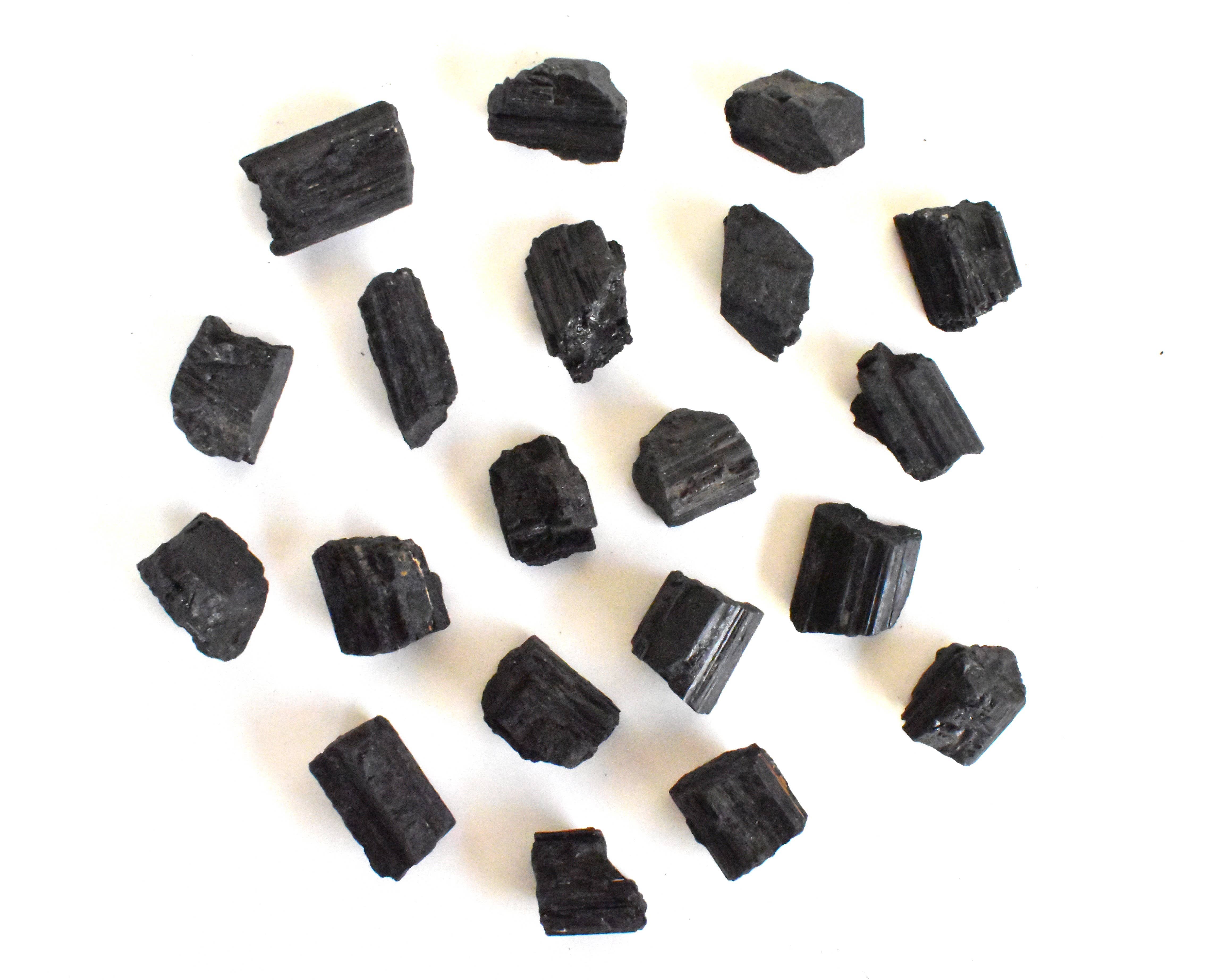 Soothing Crystals - Wholesale Spiritual Stone/Crystal - 100g Rough Gemstone | Black Tourmaline | Healing Raw Crystal1
