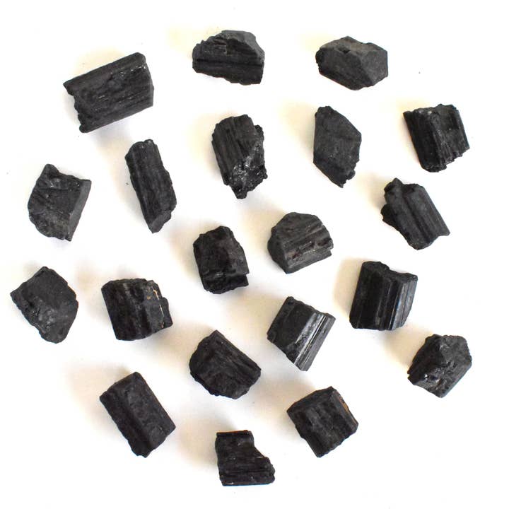 Soothing Crystals - Wholesale Spiritual Stone/Crystal - 100g Rough Gemstone | Black Tourmaline | Healing Raw Crystal1