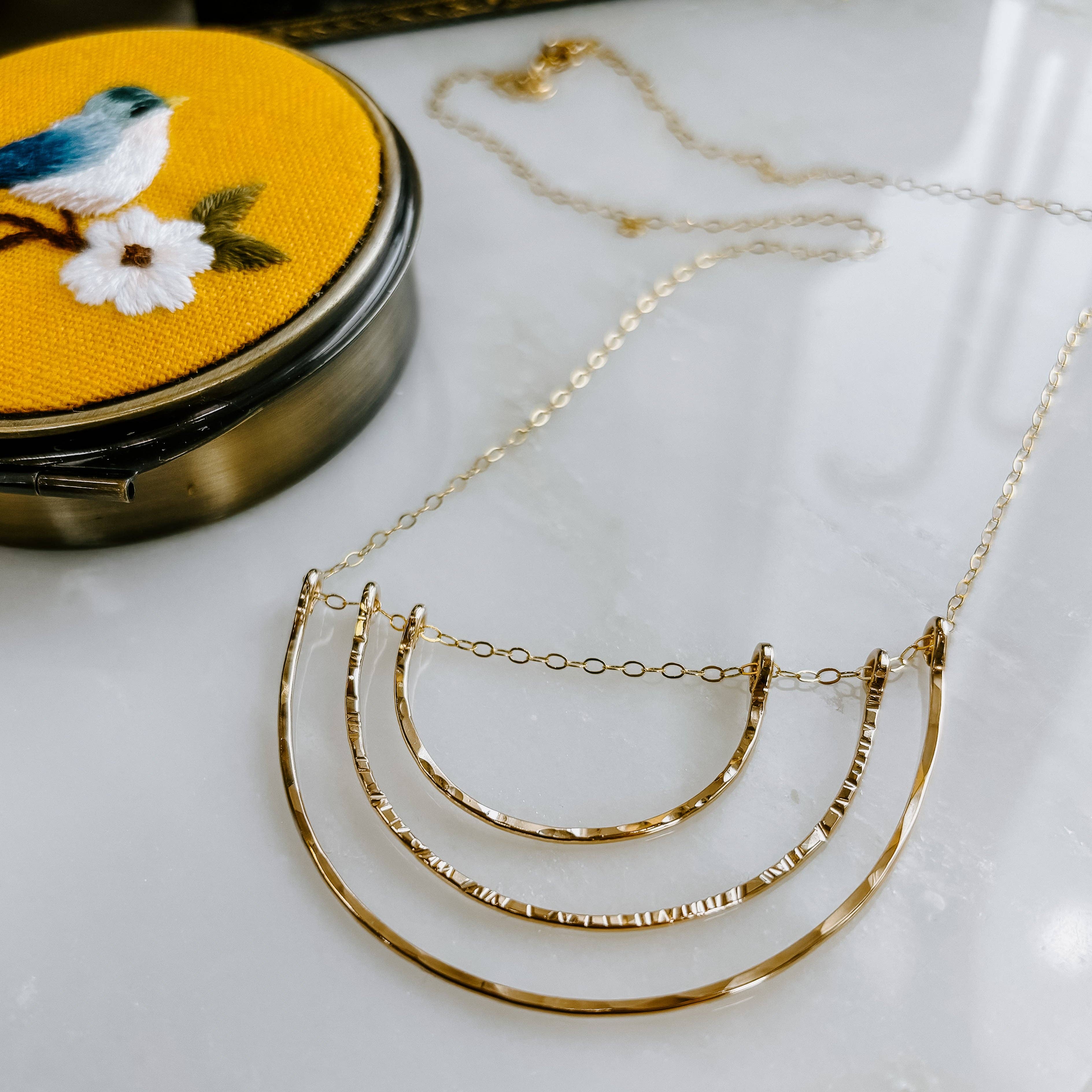 Derive Jewelry - Wholesale Pendant/Charm Necklace - Reflection Rainbow Necklace12