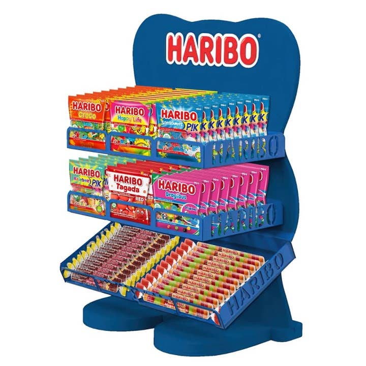 LS GROUP - Wholesale Gummy - Haribo display + bags and tubes0