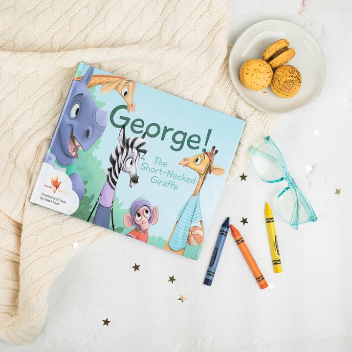 George the Short-Necked Giraffe (Children's Book) for wholesale by Habit Nest