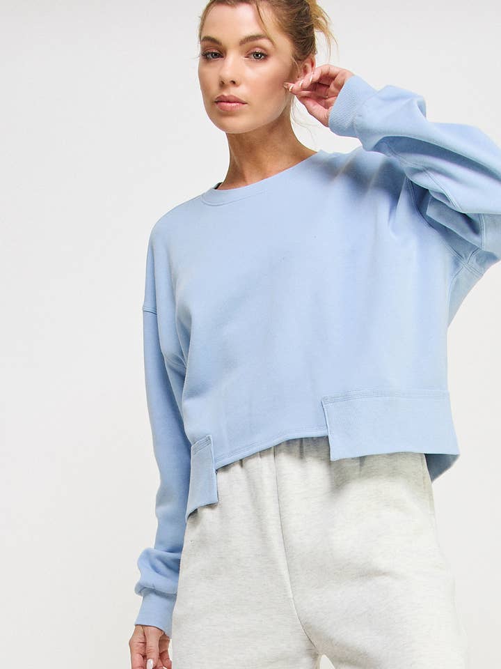 CAMDEN SWEATSHIRT-FZ0011 and other Purchase Wholesale burnout sweatshirt. Free Returns & Net 60 Terms on Faire trending on Faire.