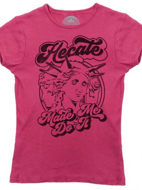 Boredwalk – wholesale Screen printed t-shirt – Women′s – Women's Hectate Made Me Do It T-Shirt