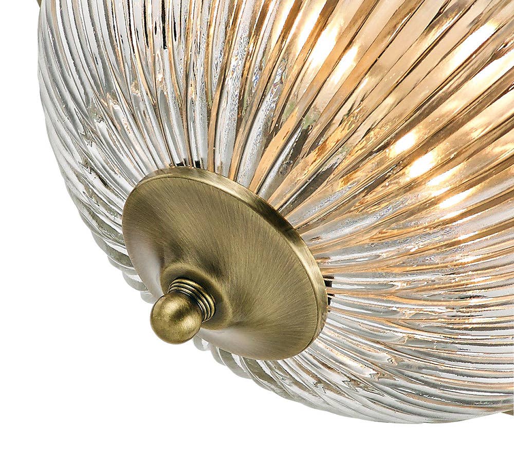 Happy Homewares – wholesale Chandelier/hanging light – Traditional Antique Brass IP44 Bathroom Ceiling Light Fitting3