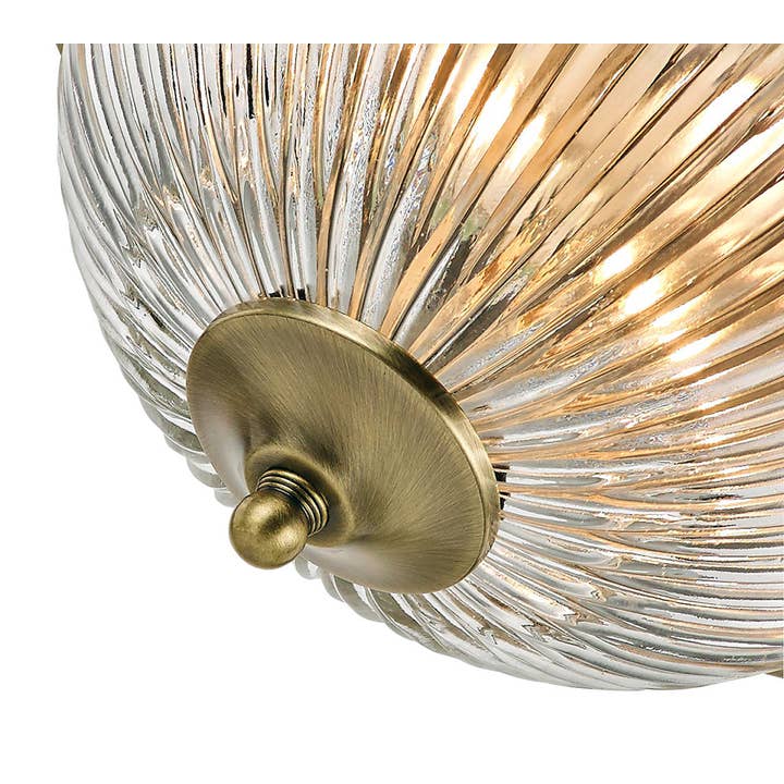 Happy Homewares – wholesale Chandelier/hanging light – Traditional Antique Brass IP44 Bathroom Ceiling Light Fitting3