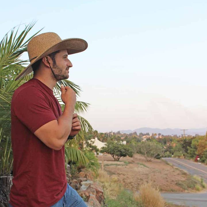 Sungrubbies – wholesale Straw hat – Unisex – El Ranchero Summer Hat Unisex2