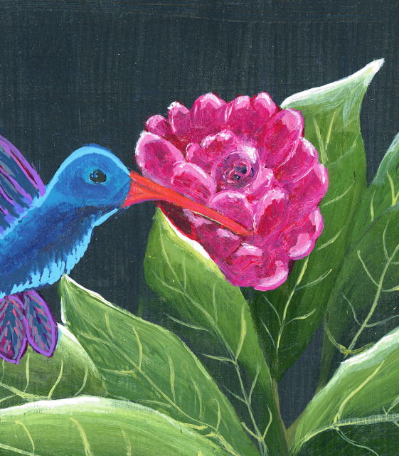 Jen Ray Studio - Wholesale Art Print - Bird Botanical Giclee Fine Art Print1